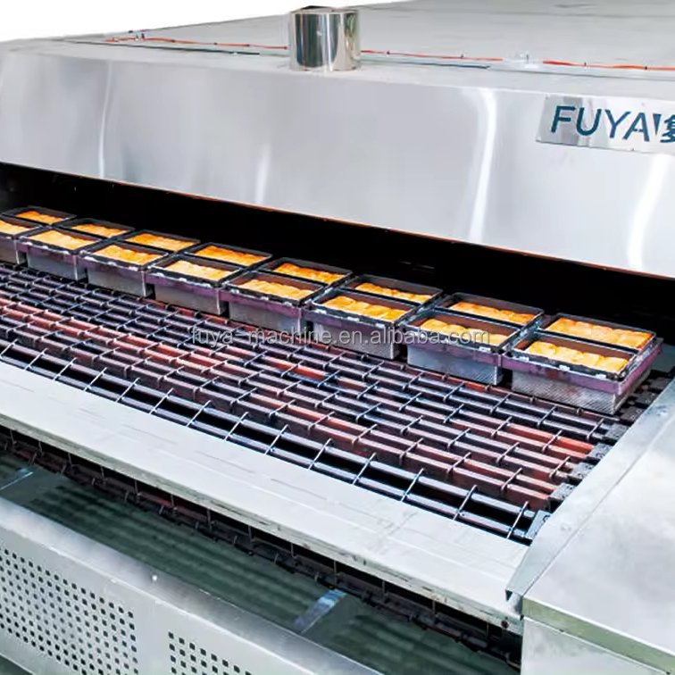 Automatic Tunnel Oven For Industrial Bread Loaf