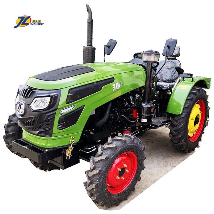 w JIULIN High quality 30 HP 50 HP 40 HP 4 WD ac cabin farm tractors and tractor front end loader for agriculture made in China