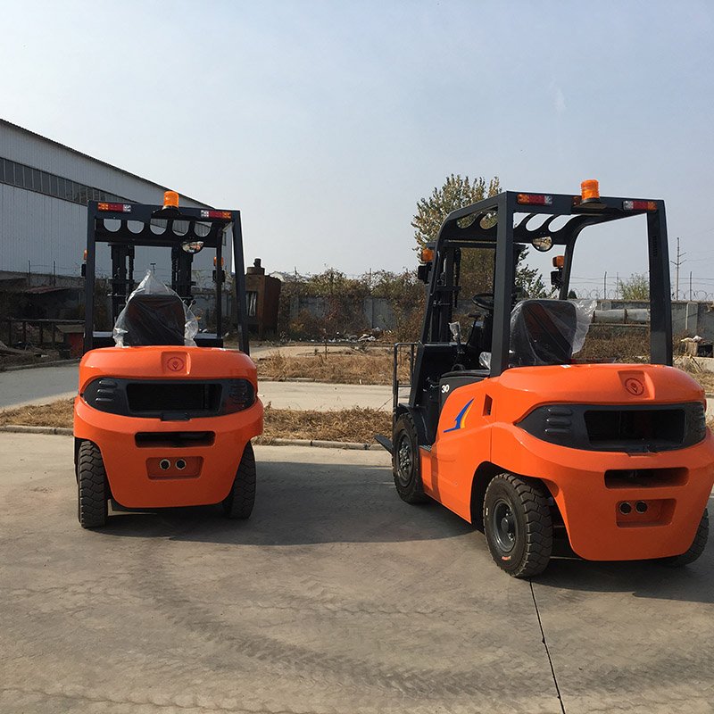 Hyundai With Crane Manuel El Istifleyici Forklift