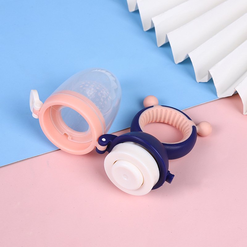 OKSILICONE Custom Wholesale Food Grade Silicone Baby Fruit Baby Nipple BPA Free Feeding Food Fresh Baby Silicone Fruit Pacifier