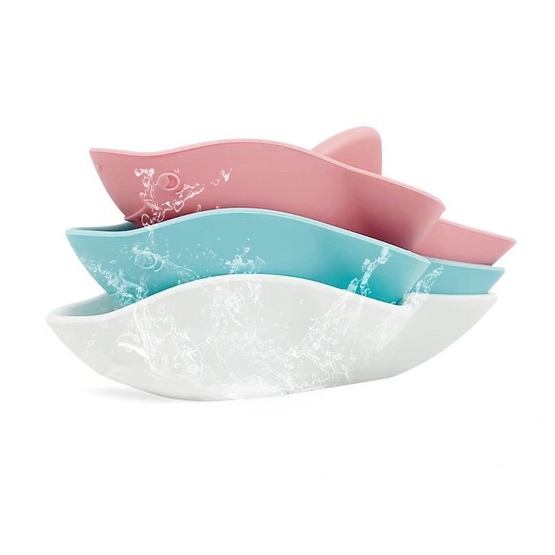 New Design Eco Friendly Educational Silicone Animal Baby Bathing Toys for Children