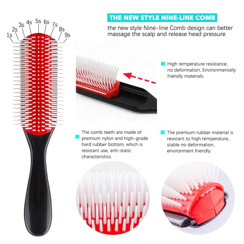 Hot Sale Custom Cepillos Para El Cabello Hair Brushes Manufacturers Luxury Hair Brush