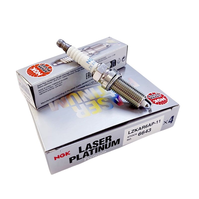 Wholesale Original Genuine Ngk Bujias De Autos Spark Plugs Laser Platinum 6643 Lzkar6ap-11 For Nissan