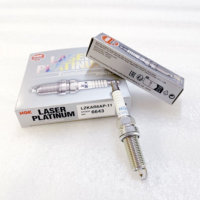 Wholesale Original Genuine Ngk Bujias De Autos Spark Plugs Laser Platinum 6643 Lzkar6ap-11 For Nissan