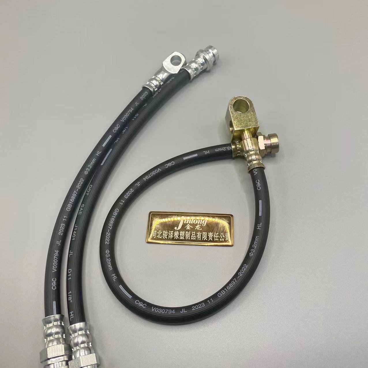 Manufacturers Customized High Pressure flexible rubber EPDM synthetic automotive Hydraulic Auto Brake Hoses For Vehicle