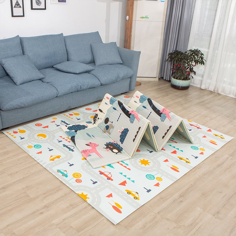 Factory price multi-functional activity Gym Double Side Design Non-polluting XPE Baby Carpet Baby Play Mat