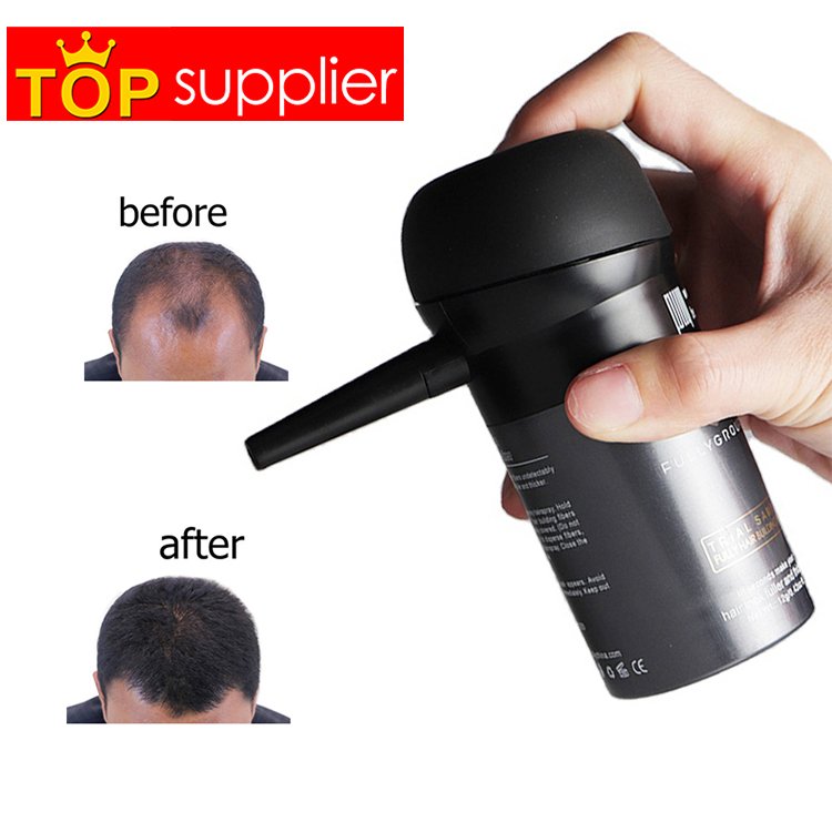 FULLY Factory Good Quality OEM Your Brand Labels Hair Styling Product Natural Plant Keratin Hair Building Fibers