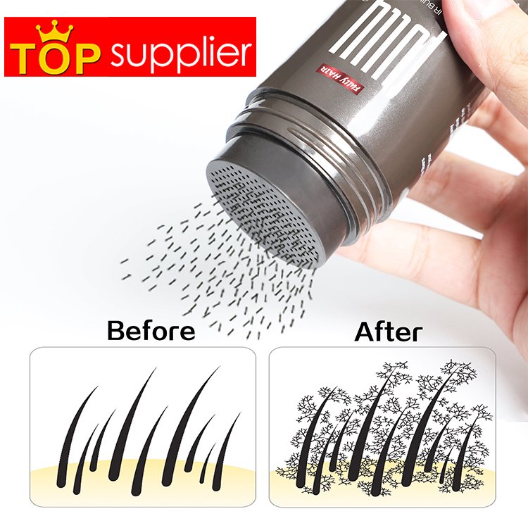 FULLY Factory Good Quality OEM Your Brand Labels Hair Styling Product Natural Plant Keratin Hair Building Fibers
