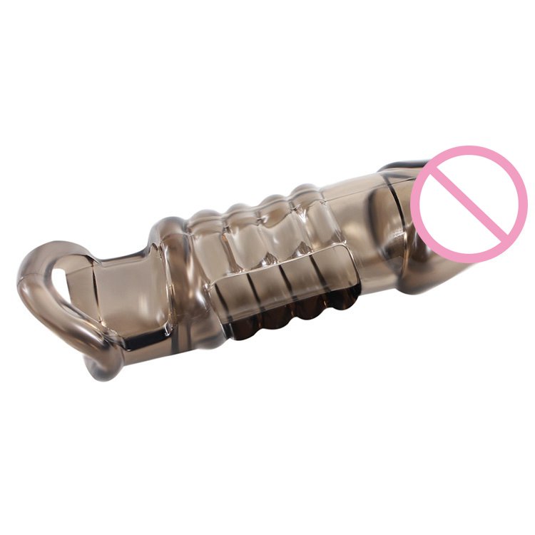Male Penis Funda Para El Pene Cock Ring Delay Ejaculation Soft Tpe Sex Toy Penis Extensions Sleeves For Man