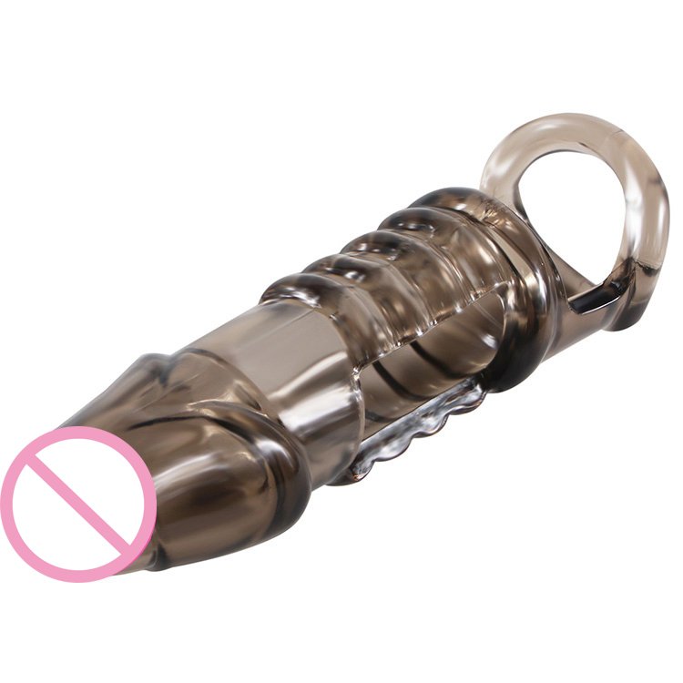 Male Penis Funda Para El Pene Cock Ring Delay Ejaculation Soft Tpe Sex Toy Penis Extensions Sleeves For Man