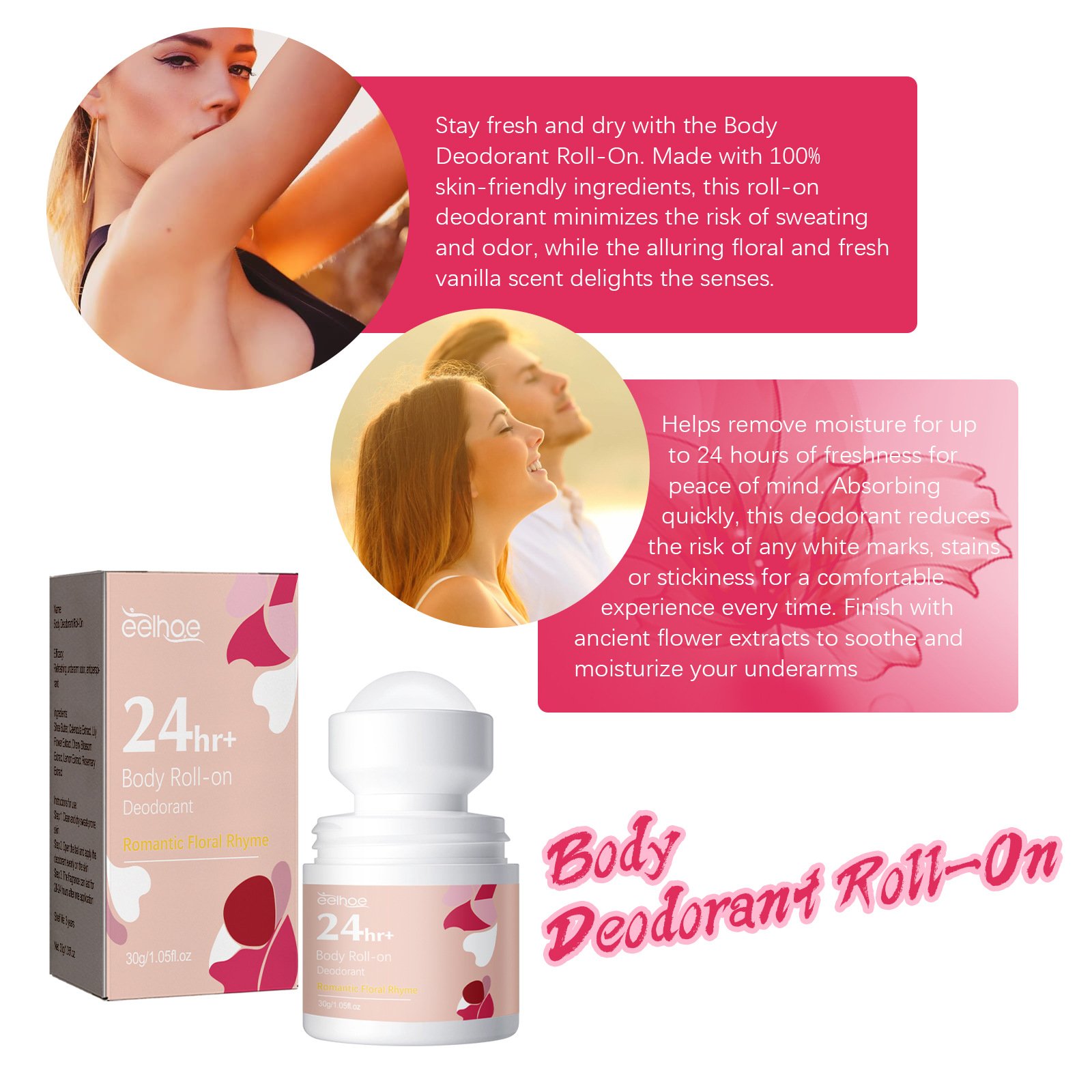 EELHOE OEM ODM Other Beauty & Personal Care Products(new) Deodorants And Antiperspirants Underarm Deodorant Roller Ball