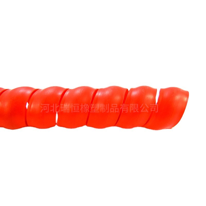 Wear resistant, smooth and bright color gas station tubing spiral protective sleeve is made of modified PP material with good el
