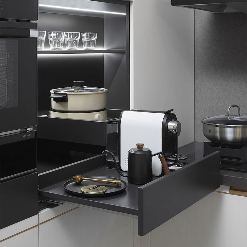 OPPOLIA Fabricado Con Del Lavabo Azul Sobre El La Vino Accesorios Outhang Unidad Gabinete Gabinetes De Cocina