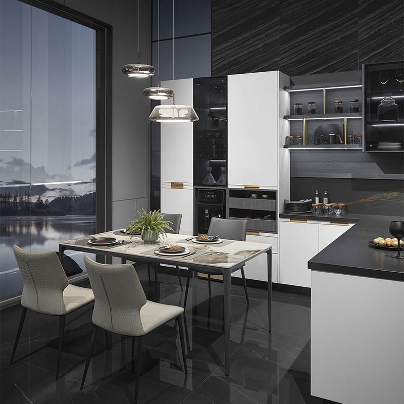 OPPOLIA Fabricado Con Del Lavabo Azul Sobre El La Vino Accesorios Outhang Unidad Gabinete Gabinetes De Cocina
