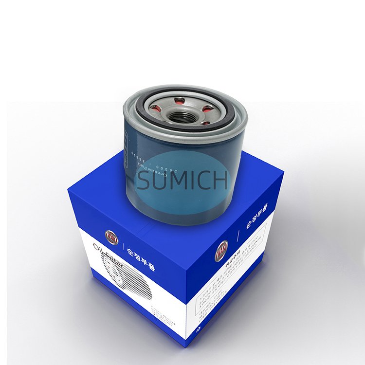 Shumiqi WAK Brand Factory Price Car Engine Oil Filter Fit 26300-02500 26300-35504 Auto Car Engine Parts Oil Filter