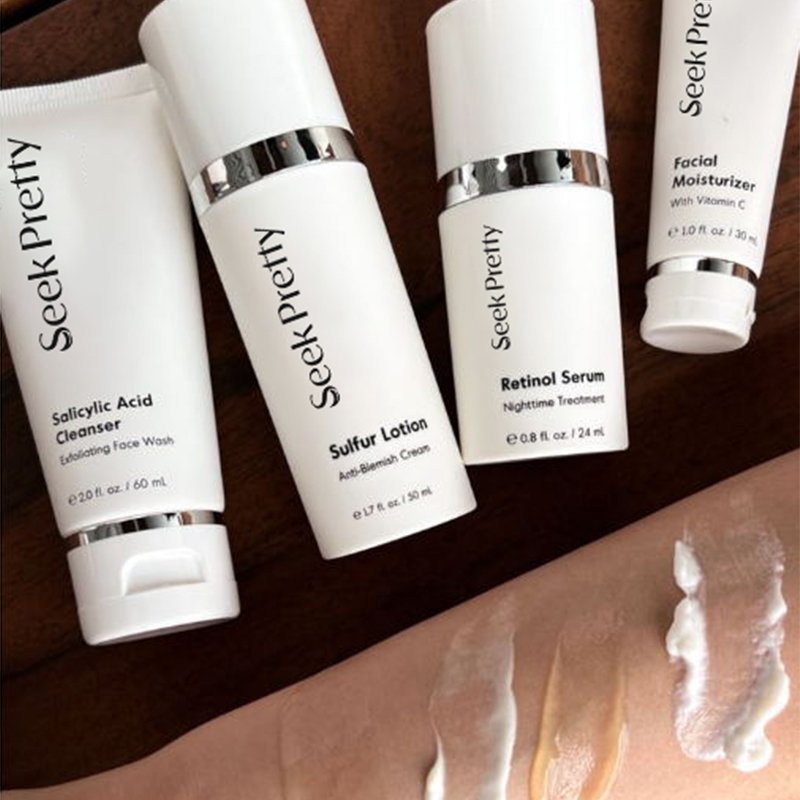Bha Anti Acne Removal Cremas Para El Acne Face Skin Care Cleanser Serum Cream Kit Salicylic Acid Acne Treatment Skin Care Set