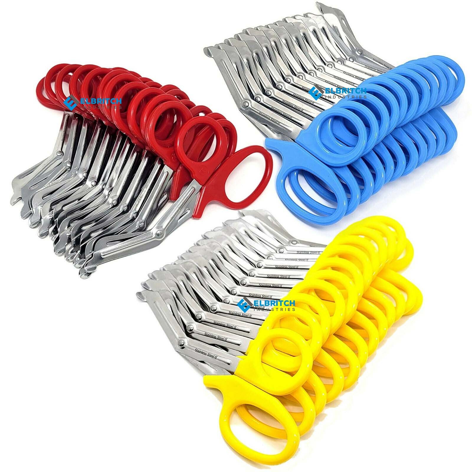 Medical Hot-selling product bandage scissors colored trauma shears with lazer logo
