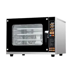 Four-layer electronic panel hot air circulation furnace Table 4 tray electric convection bread oven 220V Mini multifunctional el