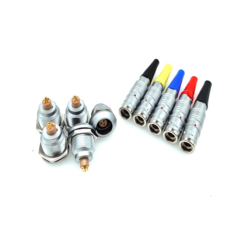 OEM B P K Series Push Pull Connector Electrical Waterproof Circular Self Locking Push Pull Connector