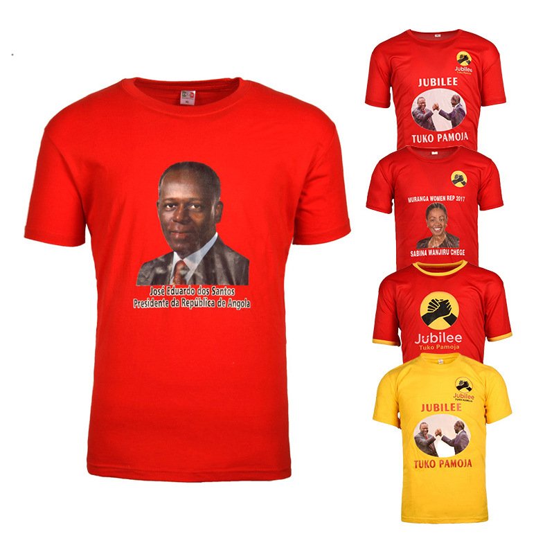 Custom Your Own Brand Logo Printing Wholesale Custom Printed Election T Shirt