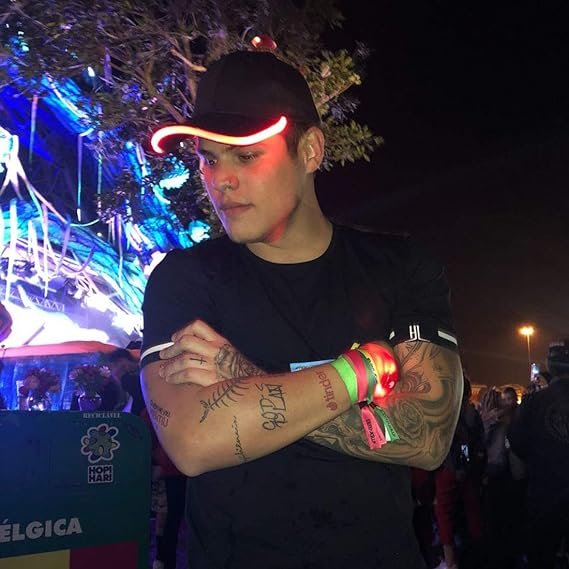 New Products Custom EL Wire Led Hat EL Wire Baseball Hat for party