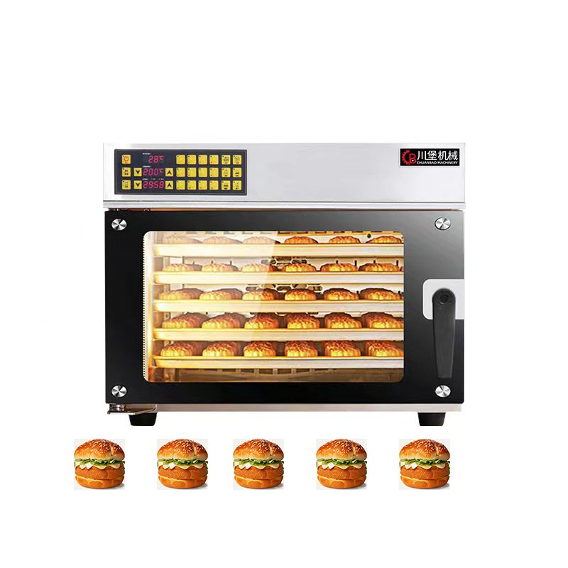 Hot air Four electronic panel hot air circulation stove top 4 trays electric convection bread oven 220V mini multi-function el