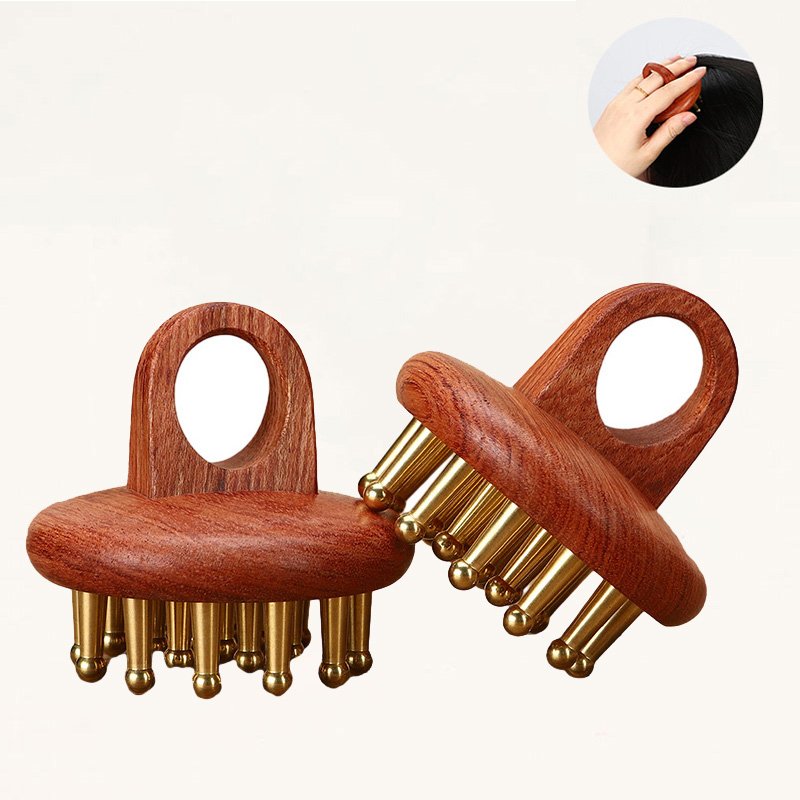 productos tendencia 2024 personal care products kansa wand massage gua sha hair comb