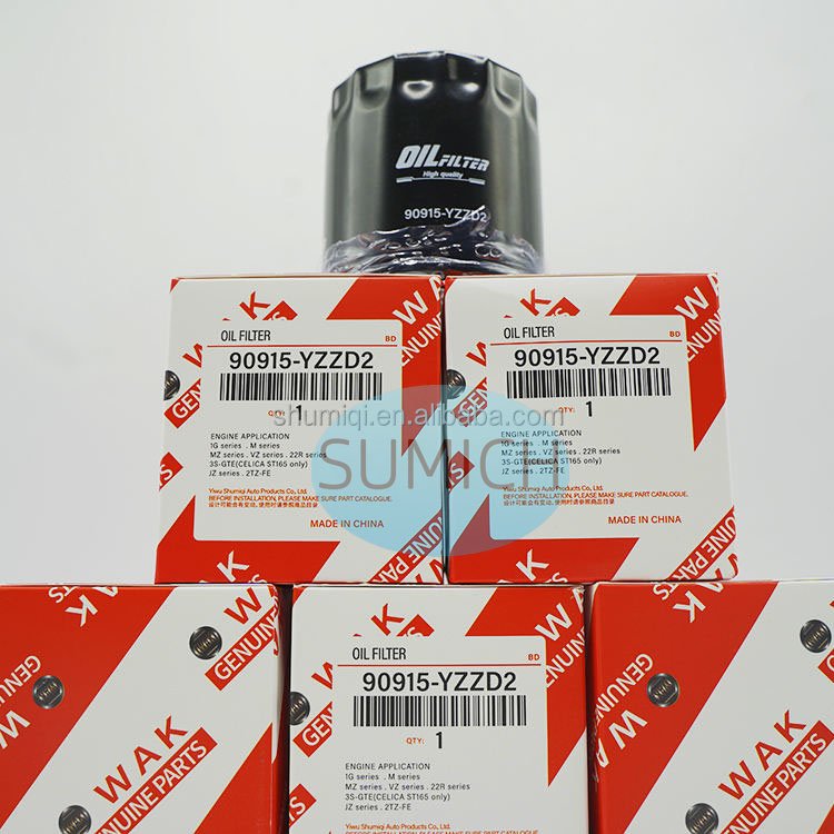 Auto Car Engine Oil Filter WAK Brand 90915-yzze1 90915-YZZJI D2 20003 30002-8t 90915-10001 90915-03001 for japanese car