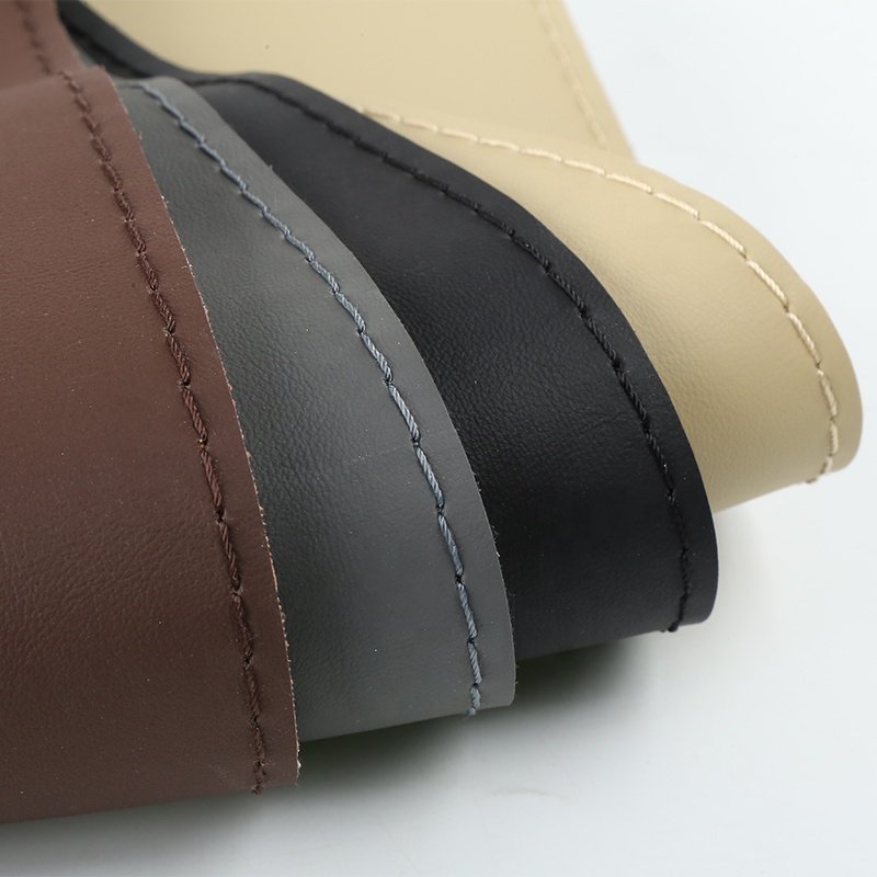 Automotive interior manufacturers directly sell PU material with a single color and good hand stitching steering wheel cover