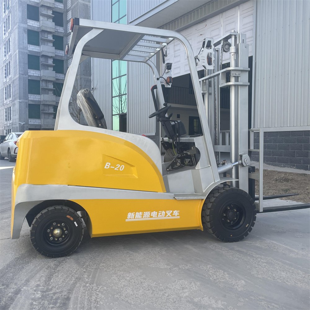 QIZHOU 2024 1.5 Ton Professional Grade Electric Forklift High Lifting Capacity for Building Material and Printing Shops
