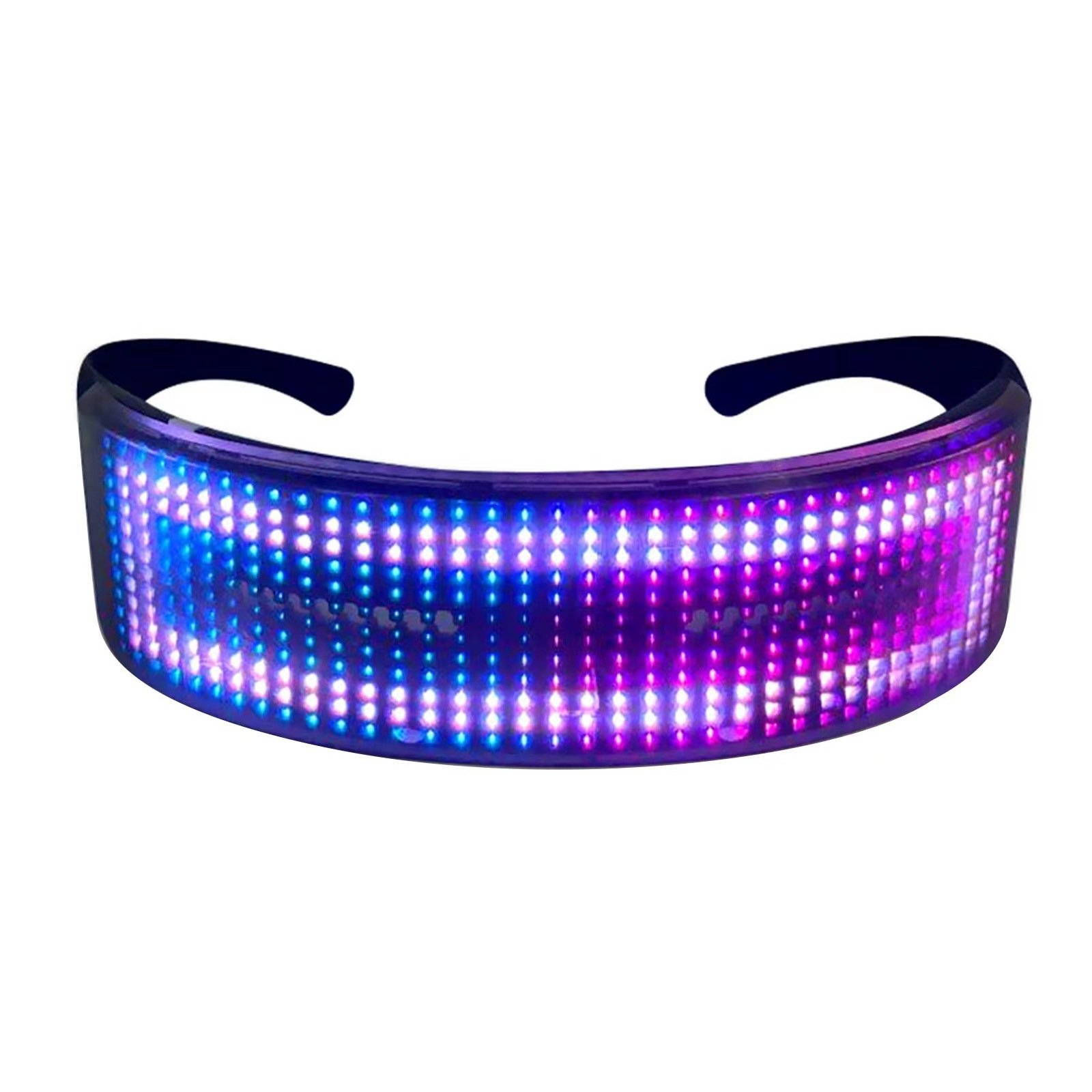 Wholesale patented product Bluetooth LED Shinning Glasses full colors APP control changing shades LED glasses