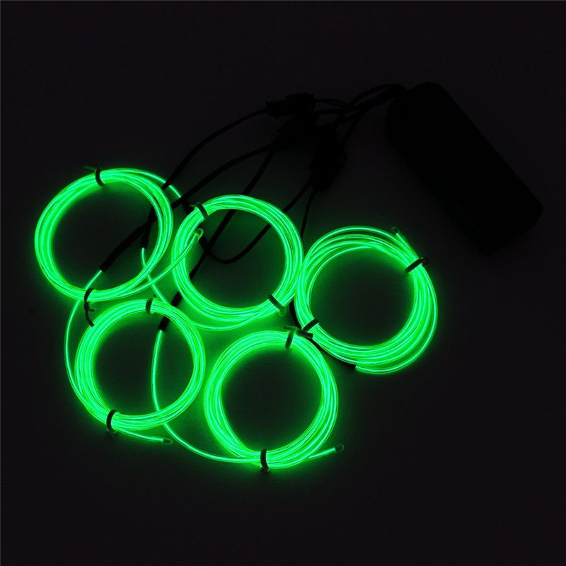 2016 Hotsale Neon rgb Glowing Electroluminescent Wire (el Wire) for Christmas decoration
