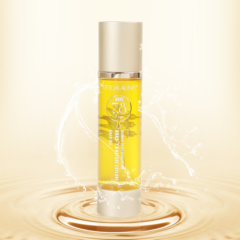 Brazilian collagen hair serum with keratin and argan oil after keratina para el cabello treatment