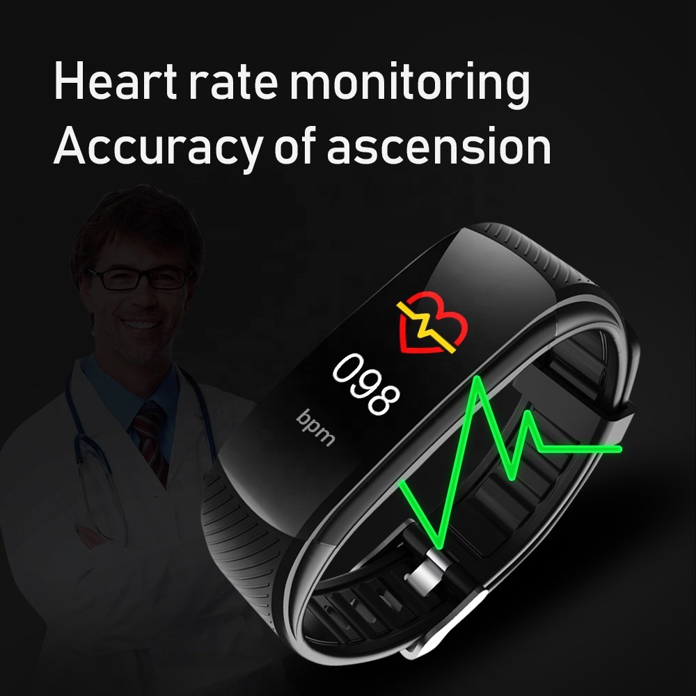 C5S Smart Bracelet Blood Pressure Monitor Men Women Waterproof IP67 Heart Rate Monitor smart watch Fitness Tracker Bracelet