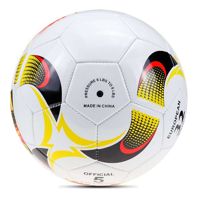Good Quality Football Outdoor Court Machine Sewing size 5 PVC Leather soccer Factory Made Soccer For Training