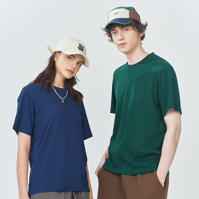 New product 220gsm coton custom t shirt cotton tshirts plain bulk t-shirt summer shirt