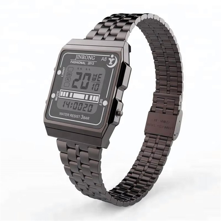 Newly developed products Low MOQ 3BAR Electronic watch reasonable price digital wristwatch