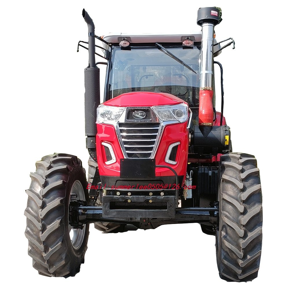 Mini Farm Agriculture Tractors 4wd 140hp 4x4 Drive Mini Wheel Tractor