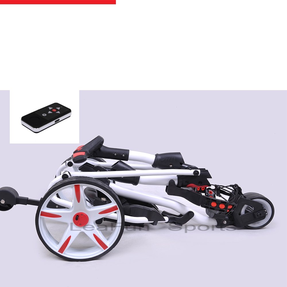 Golf Product ,Golf Accessory Lithium battery electric and remote control golf trolley With Powakaddy Fold System EZ-Fold