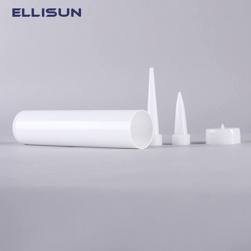 White color empty swhite cartridge for silicone sealant tube EL-ST07