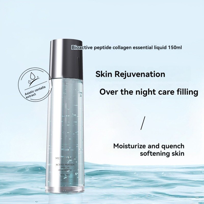 Suitable For Sensitive Skin Moisturizing And Hydrating Skin Lightening Fine Lines Active Peptide Essence Solution 150Ml