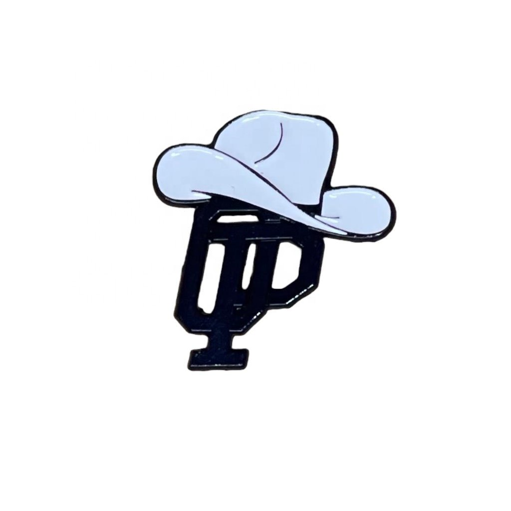 Wholesale Custom Logo El Chapo Mexican Metal Enamel Lapel Pin Mens Cowboy Hat Baseball Hat Pin Charms For Hat