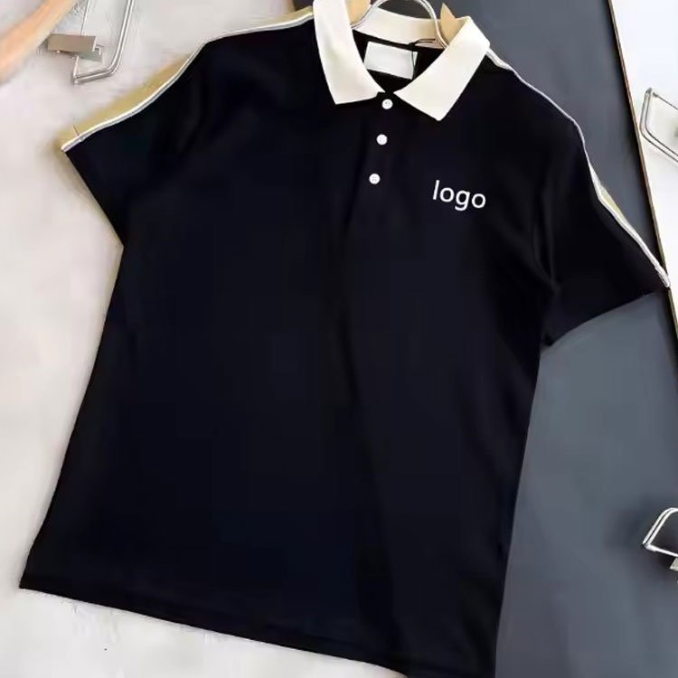 Mens pique fabric custom polo shirt design mens designer polo shirts customized logo for men polo t-shirts