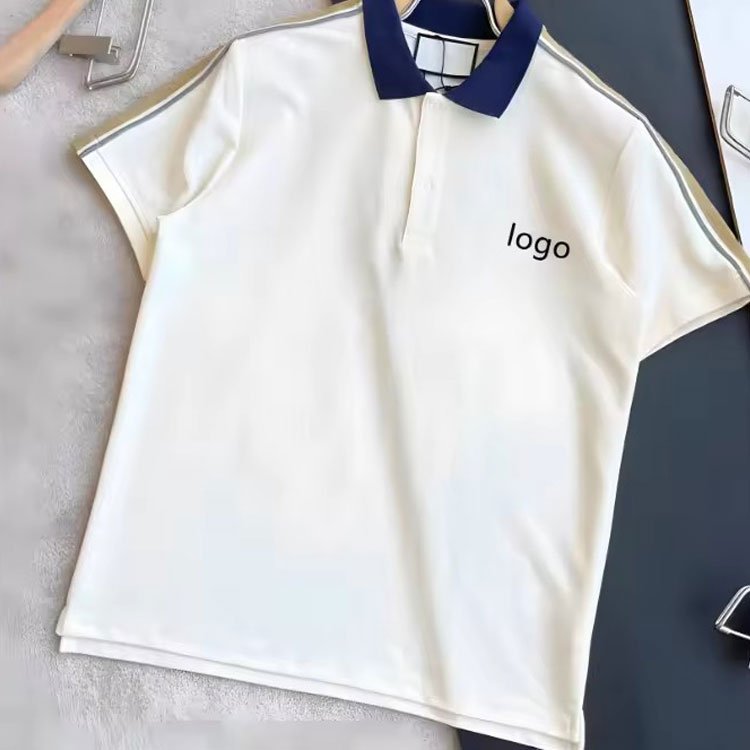Mens pique fabric custom polo shirt design mens designer polo shirts customized logo for men polo t-shirts