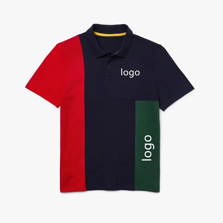 Mens pique fabric custom polo shirt design mens designer polo shirts customized logo for men polo t-shirts