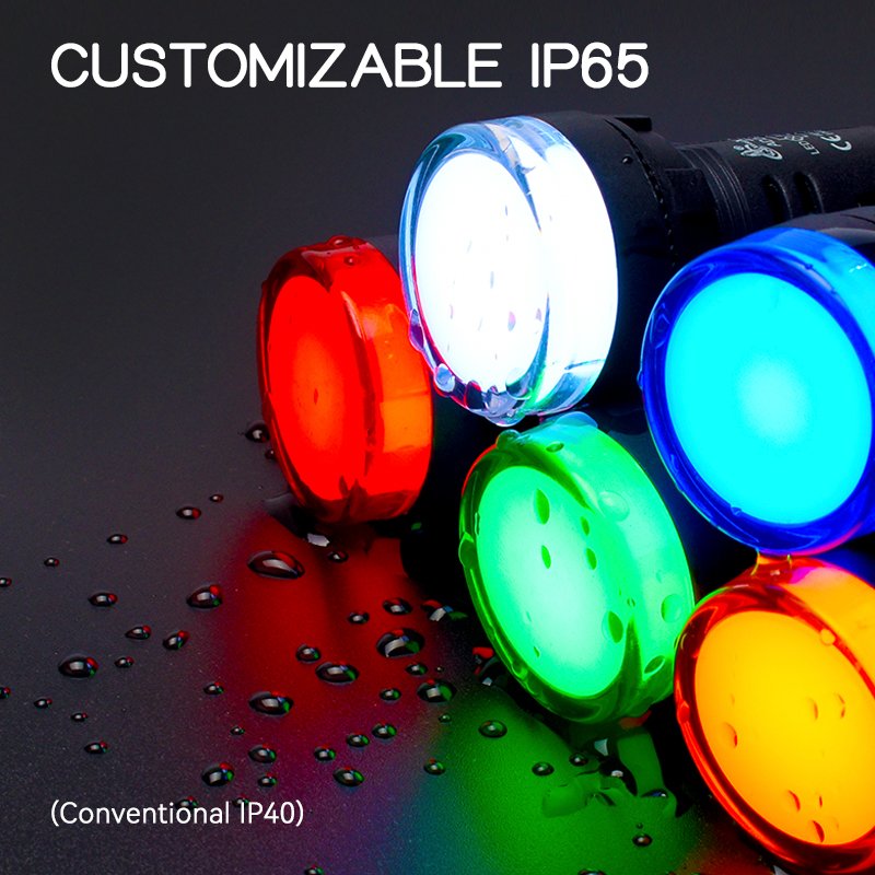 AD22-22DS Signal Pilot Lamp 12v 24v Led Red Green Yellow equipment led indicator lights