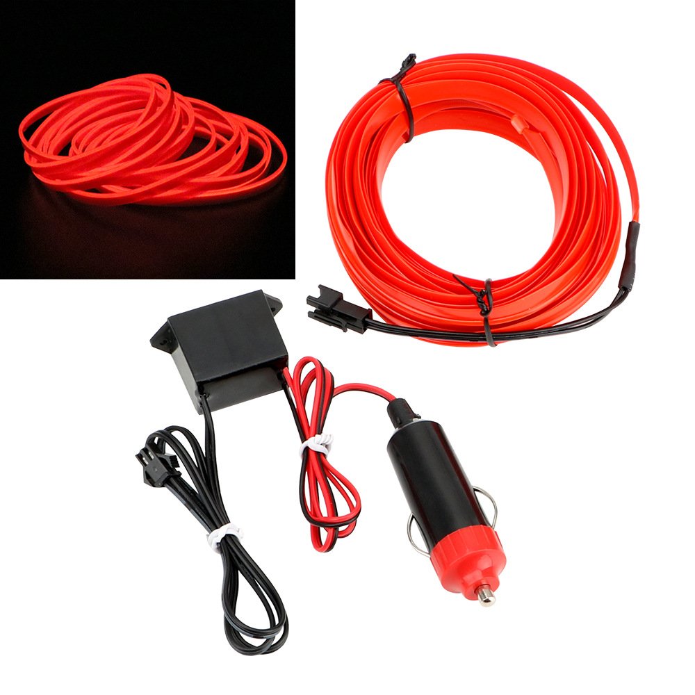 Car Flexible Strip atmosphere light LED Decorative Atmosphere Lamp Neon Light LED strip light