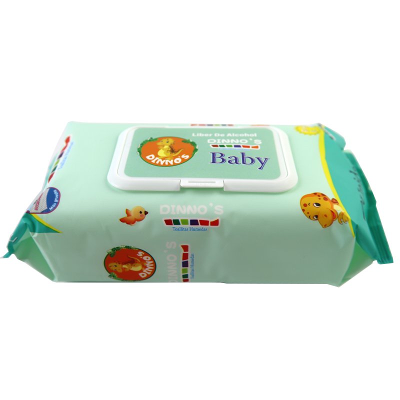 Las mejores toallitas humedas para el cuerpo del bebe de tejido biodegradable personalizadas