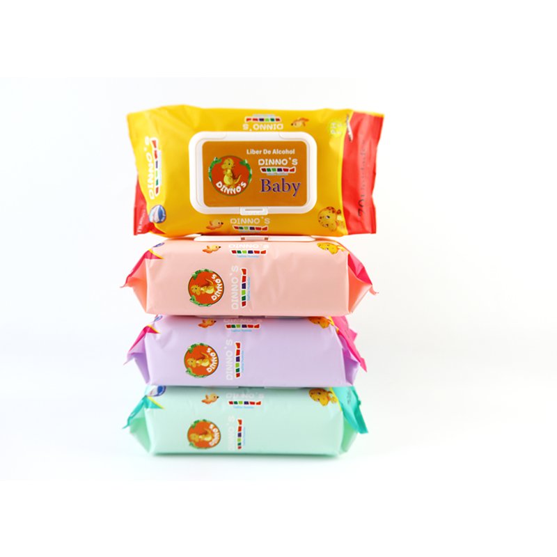 Las mejores toallitas humedas para el cuerpo del bebe de tejido biodegradable personalizadas