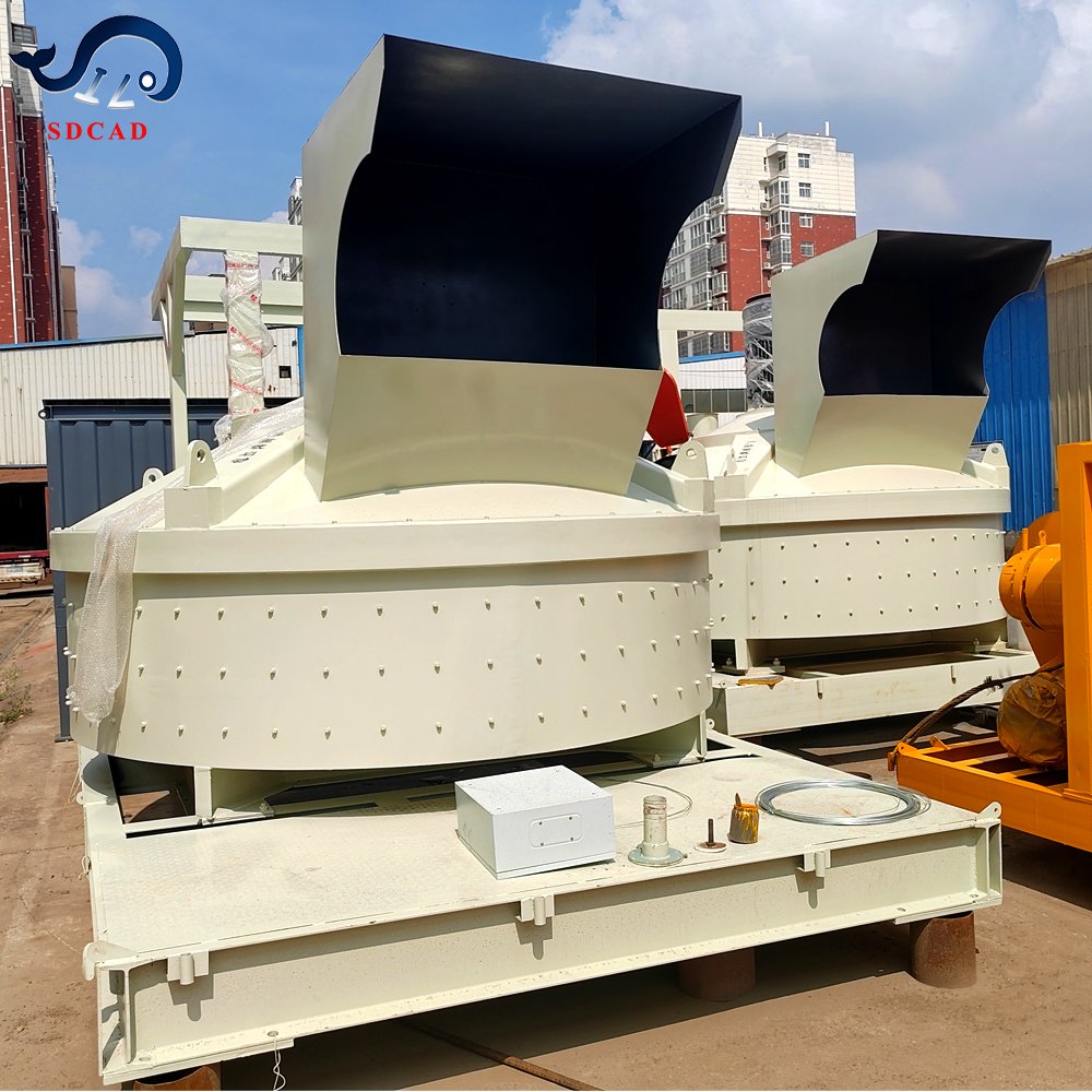 SDCAD Ultra high performance Vertical Shaft Planetary Concrete Mixer